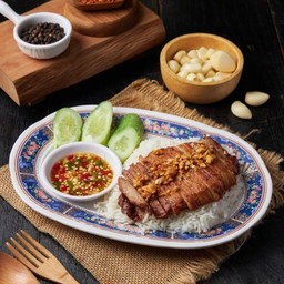 หมูกระเทียม 1 ขีด