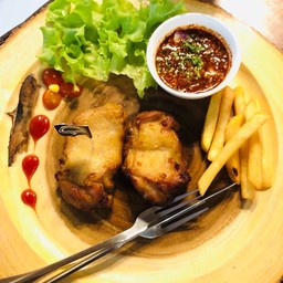 สเต็กไก่ย่าง