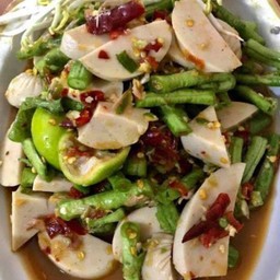 ตำถั่วหมูยอ