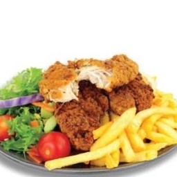 Chicken Fry & Chips