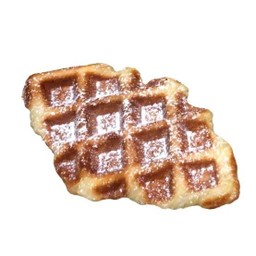 ครอฟเฟิล โรยน้ำตาลไอซิ่ง