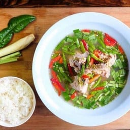 เล้งแซ่บ+ข้าวเปล่า