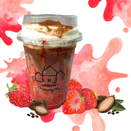 โกโก้ สตรอเบอรี่ เย็น