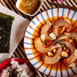 กุ้งดองซีอิ๊วเกาหลี