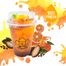 โกโก้ น้ำส้มสด