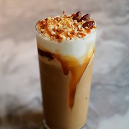 Latte Vanilla whip cream