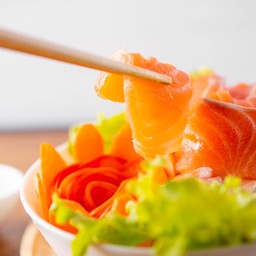 แซลมอนซาซิมิ เล็ก