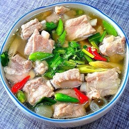 ต้มยำซี่โครงหมู