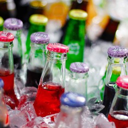 น้ำอัดลมแก้ว32ออนซ์