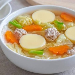 แกงจืดเต้าหู้หมูสับ