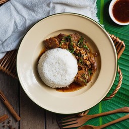 ข้าวหมูตุ๋นสูตรโบราณ