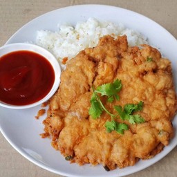 ข้าวไข่เจียวหมูสับ