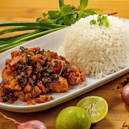 ข้าวขาหมู/ข้าวมันไก่/ตามสั่ง/ซุปเปอร์แซ่บ ศูยน์อาหารเดอะเลคซอยC1