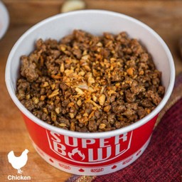 ข้าวไก่กระเทียมพริกไทย ขนาดใหญ่