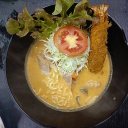 ราเมนต้มยำ+กุ้งเทมปุระ