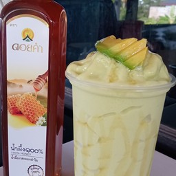 อโวคาโดน้ำผึ้งนมสดปั่น