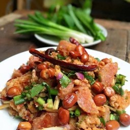 ยำแหนม-แหนมคลุก