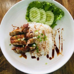 ข้าวหน้าไก่ย่างซอสเทอริยากิ
