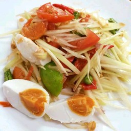 ตำไทยไข่เค็มปากระเบิด