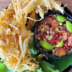 ส้มตำทอด