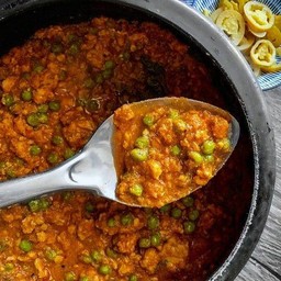 Chicken Keema Matar