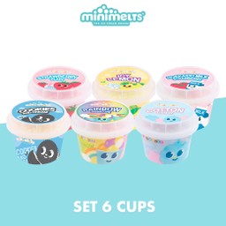 Minimeltsไอศกรีมเม็ดจิ๋ว 6 ถ้วย