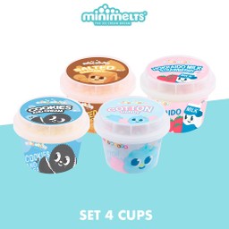 Minimeltsไอศกรีมเม็ดจิ๋ว 4 ถ้วย