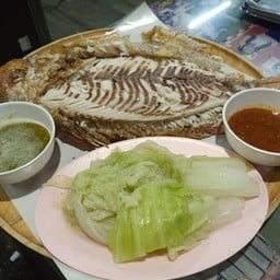 ปลาทับทิม เผา