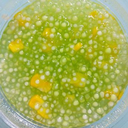 สาคู มะพร้าวอ่อน ข้าวโพด ใบเตย