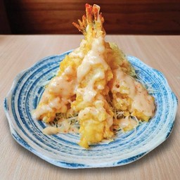 เทมปุระกุ้งซอสมาโย