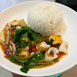 ข้าวราดผัดฉ่า