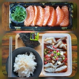 ซาซิมิเล็ก+กุ้งดอง