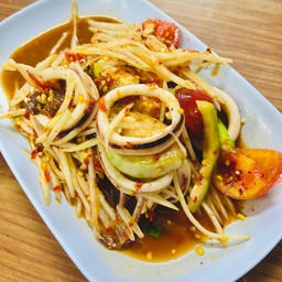 ตำปลาหมึก