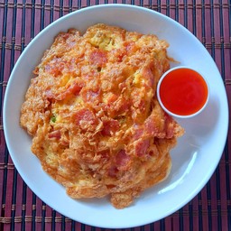 ไข่เจียวแหนม