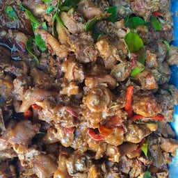 ร้านข้าวแกง-น้ำพริกแม่เปา ตลาดหมู่5 ซอยด่านสำโรง ร้านต้มยำลุงหนวด