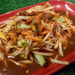 ส้มตำหอยดอง