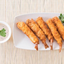 กุ้งชุบแป้งทอด 5 ตัว