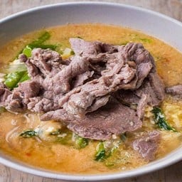 สุกี้น้ำไข่ข้นเนื้อ