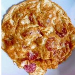 ข้าวไข่เจียวแหนม