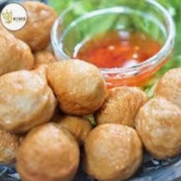 ลูกชิ้นปลาเยาวราชทอด