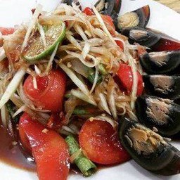 ตำไข่เยี่ยวม้า(ปลาร้า)