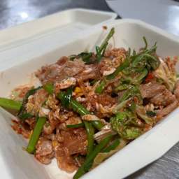 สุกี้แห้งหมู หรือ ไก่