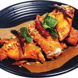 ไก่ย่างเขาสวนกวางครึ่งตัว