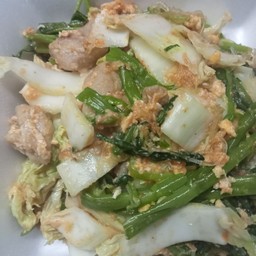 สุกี้แห้งไก่