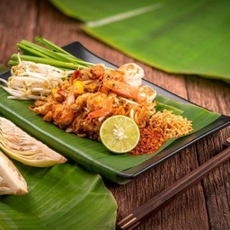 ผัดไทยไข่เป็ดกุ้งสด 3 กล่อง (ระบุเส้นได้)