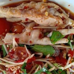 เกาเหลาขาไก่ปลาร้า