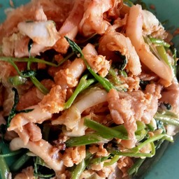 สุกี้แห้งทะเล