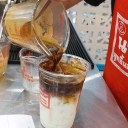 นมสดมะพร้าวคอฟฟี่ลาเต้