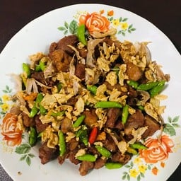 ข้าวหมูทอดบ้านเเม่ / ร้าน TIME CAFE