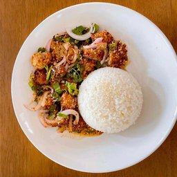 ข้าวยำไก่กุ๊กกุ๊ก สันกำแพง